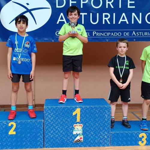 Álvaro Mira, ganador prebenjamín masculino