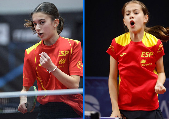 Lola Uria y Julia Fernández