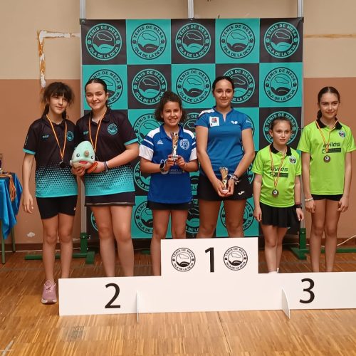 Campeonato Asturias alevín dobles femenino