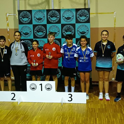 Campeonato Asturias alevín dobles mixto
