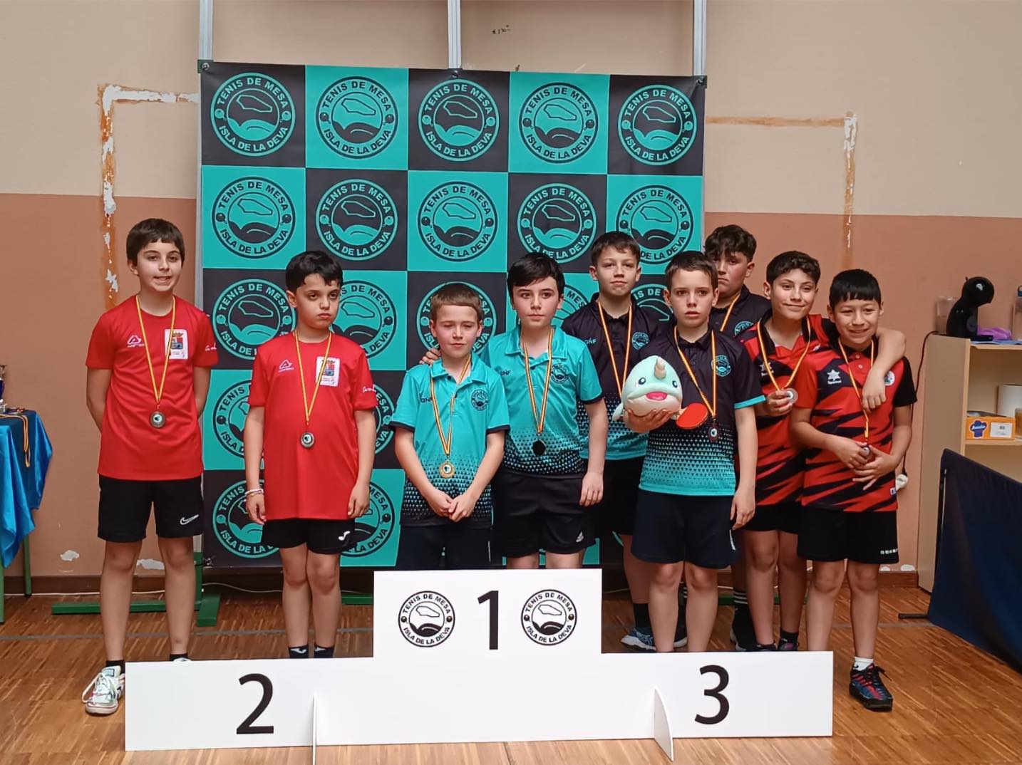Campeonato de Asturias de Tenis de Mesa en categoría dobles femenino