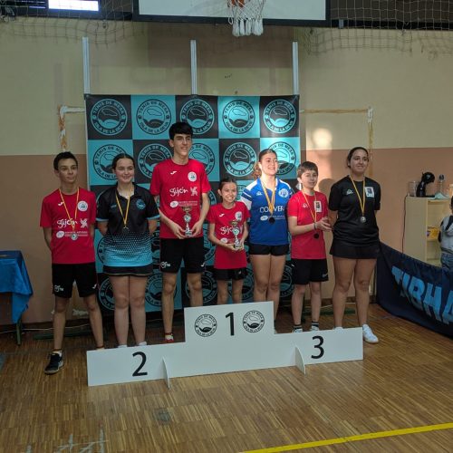 Campeonato Asturias infantil dobles mixtos: 16 de mayo de 2026