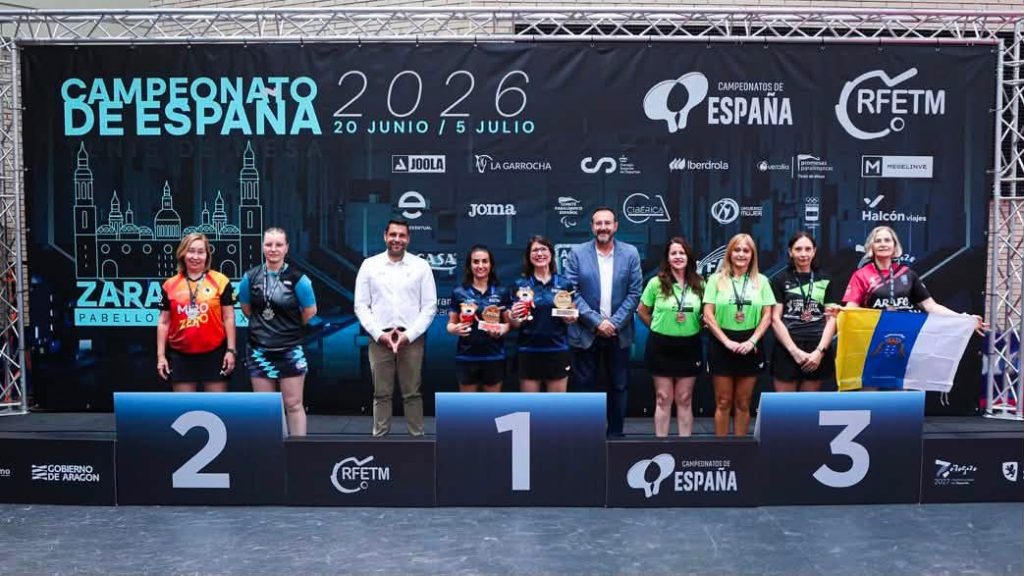 Campeonato España tenis de mesa 2026