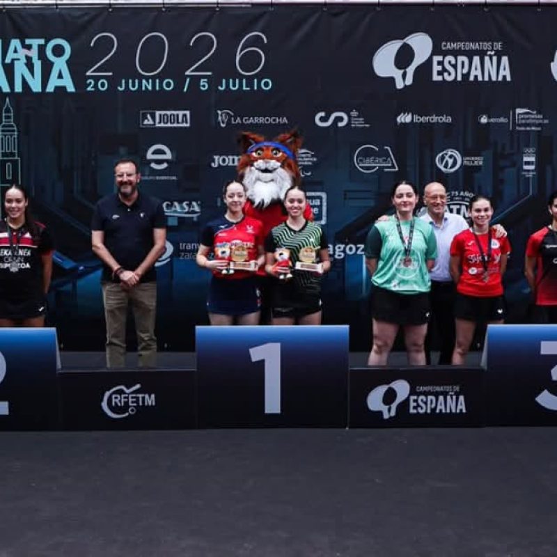Campeonato España tenis de mesa 2026