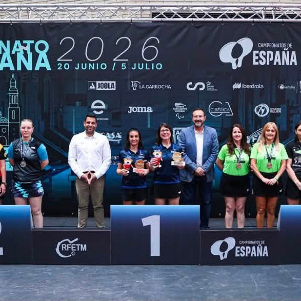 Campeonato España tenis de mesa 2026